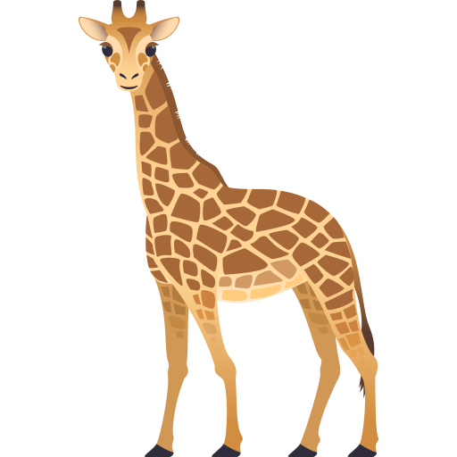 Giraffe Face on JoyPixels