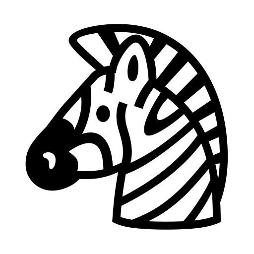 Zebra Face on Noto Emoji