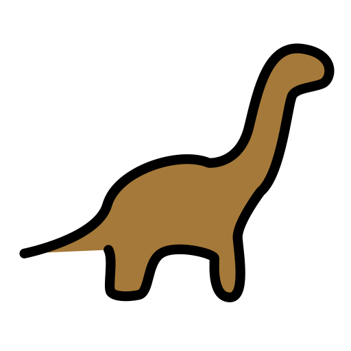 Sauropod on OpenMoji