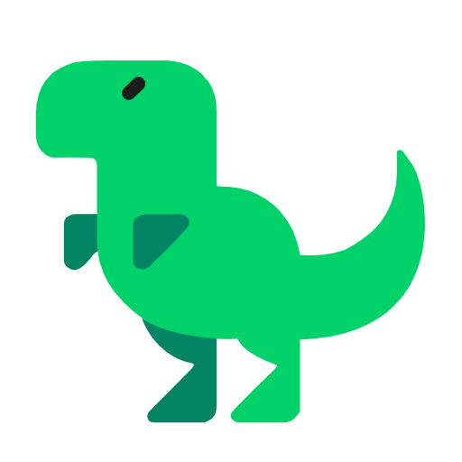 T-rex on Microsoft Fluent