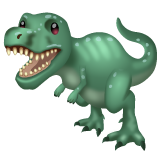 T-rex on WhatsApp