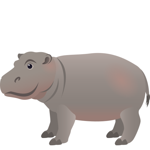 Hippopotamus on JoyPixels
