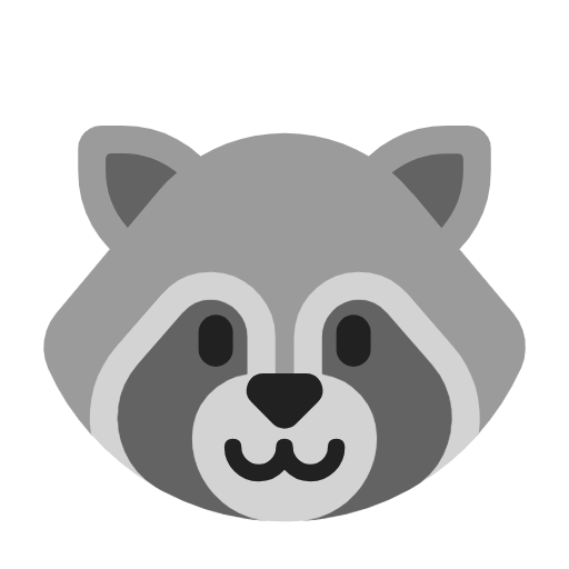 Raccoon on Microsoft Fluent