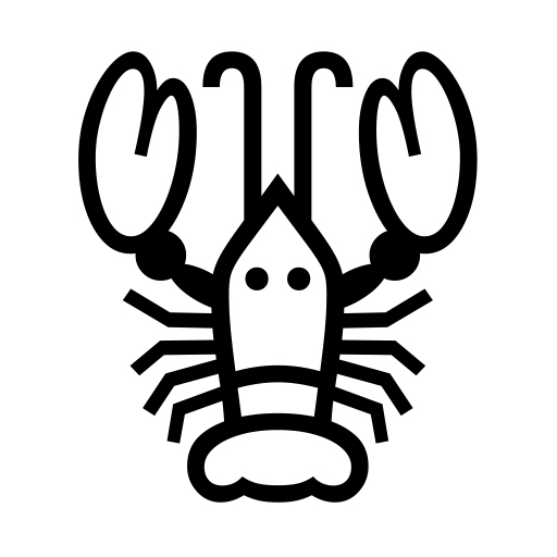 Lobster on Noto Emoji