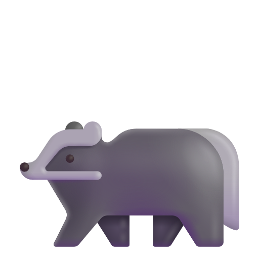 Badger on Microsoft 3D
