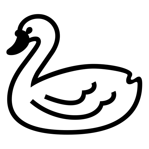Swan on Noto Emoji