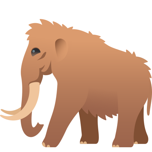 Mammoth on JoyPixels