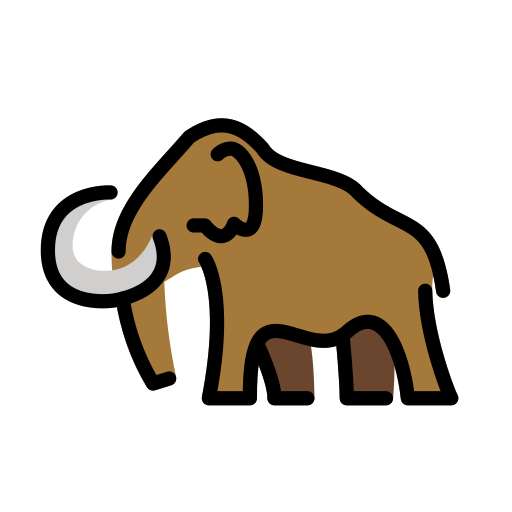 Mammoth on OpenMoji