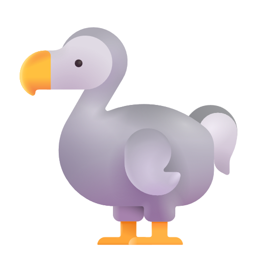 Dodo on Microsoft 3D