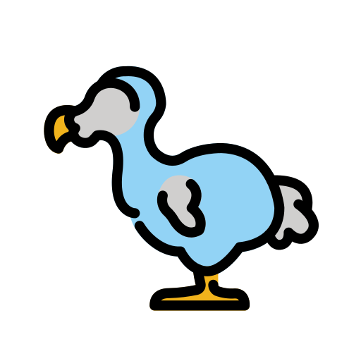 Dodo on OpenMoji