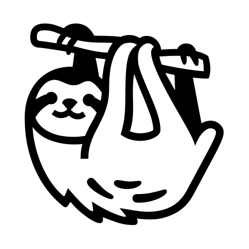 Sloth on Noto Emoji