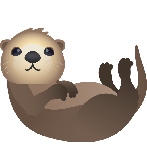 Otter on JoyPixels