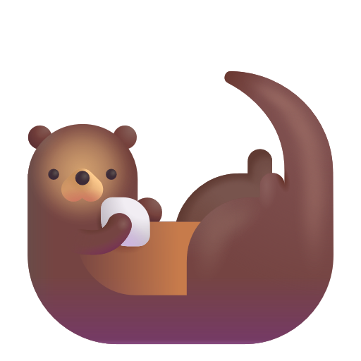 Otter on Microsoft 3D