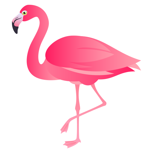 Flamingo on JoyPixels