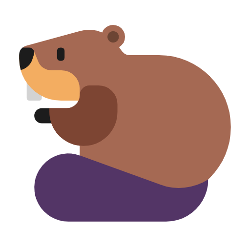 Beaver on Microsoft Fluent