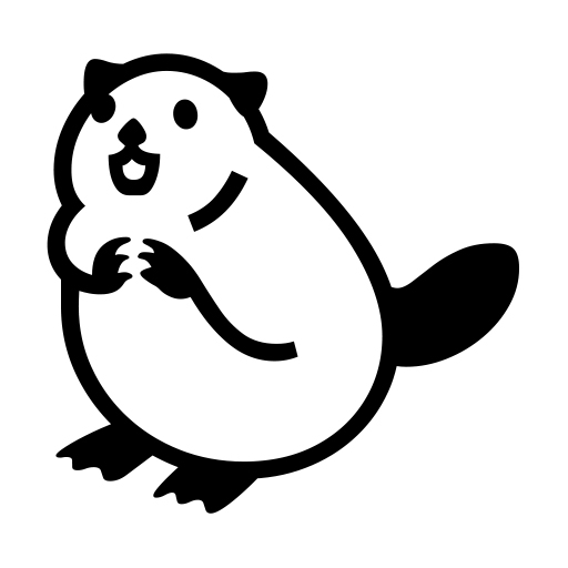 Beaver on Noto Emoji