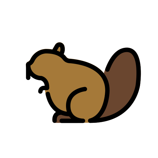 Beaver on OpenMoji