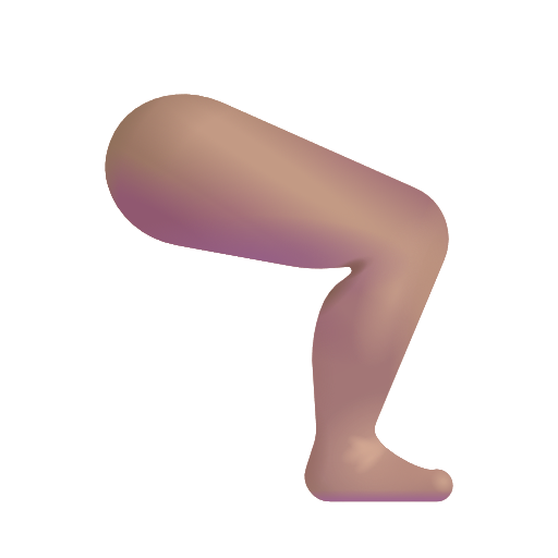 Leg: Medium Skin Tone on Microsoft 3D