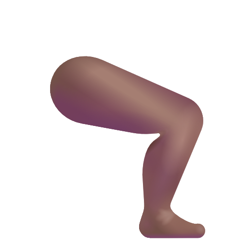 Leg: Medium-Dark Skin Tone on Microsoft 3D