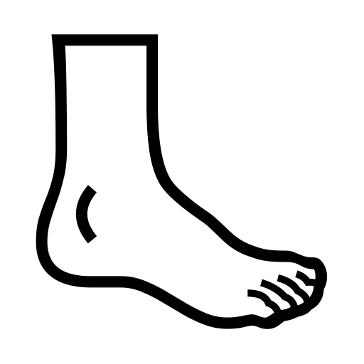 Foot on Noto Emoji