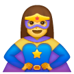 Woman Superhero on Samsung