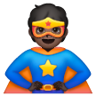 Superhero: Dark Skin Tone on Samsung