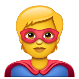 Superhero on WhatsApp