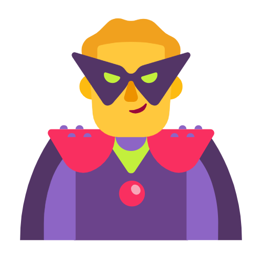Man Supervillain on Microsoft Fluent