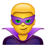 Man Supervillain on WhatsApp
