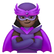 Woman Supervillain: Dark Skin Tone on Samsung
