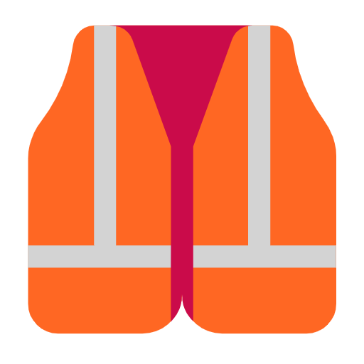 Safety Vest on Microsoft Fluent