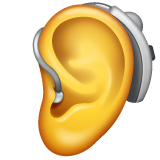 Ear With Hearing Aid on WhatsApp
