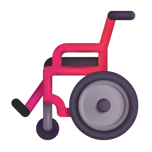 Manual Wheelchair on Microsoft 3D