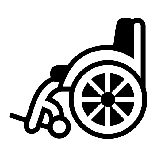 Manual Wheelchair on Noto Emoji