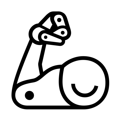 Mechanical Arm on Noto Emoji