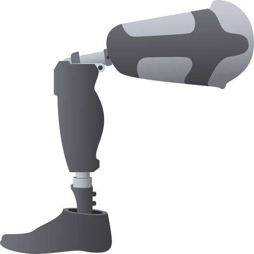 Mechanical Leg on JoyPixels