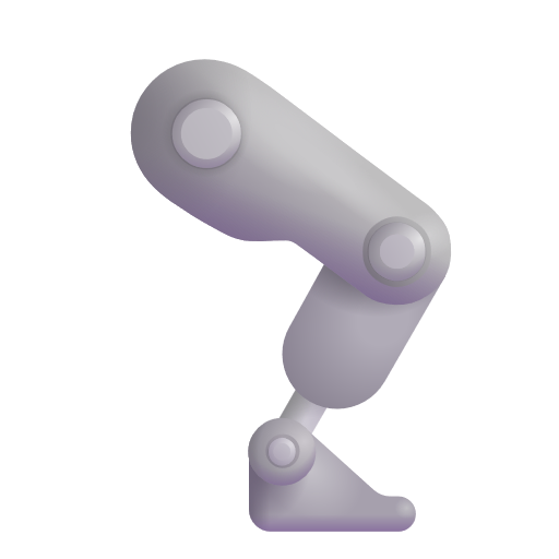 Mechanical Leg on Microsoft 3D