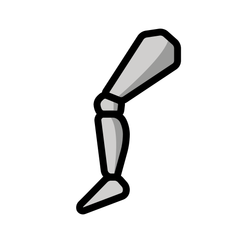 Mechanical Leg on OpenMoji