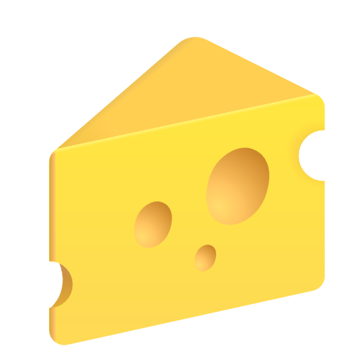 Cheese Wedge on Microsoft 3D