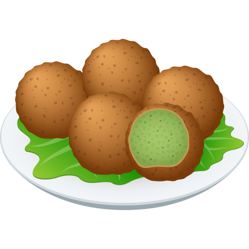 Falafel on JoyPixels