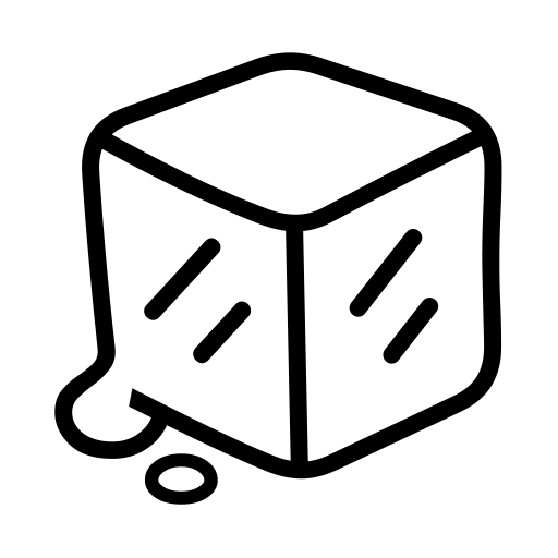 Ice Cube on Noto Emoji