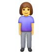 Woman Standing on Samsung