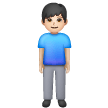 Man Standing: Light Skin Tone on Samsung