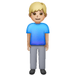 Man Standing: Medium-Light Skin Tone on Samsung