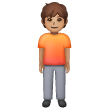 Standing Person: Medium Skin Tone on Samsung