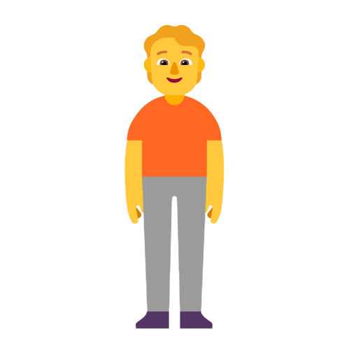 Standing Person on Microsoft Fluent