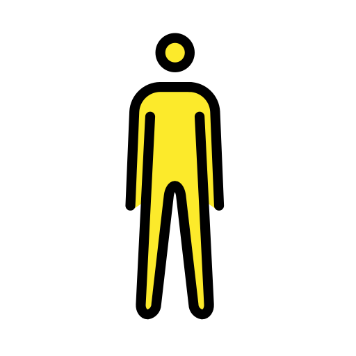 Standing Person on OpenMoji
