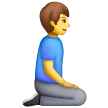 Man Kneeling Facing Right on Samsung