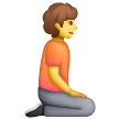 Person Kneeling Facing Right on Samsung