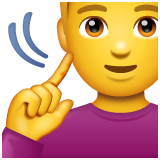 Deaf Man on WhatsApp